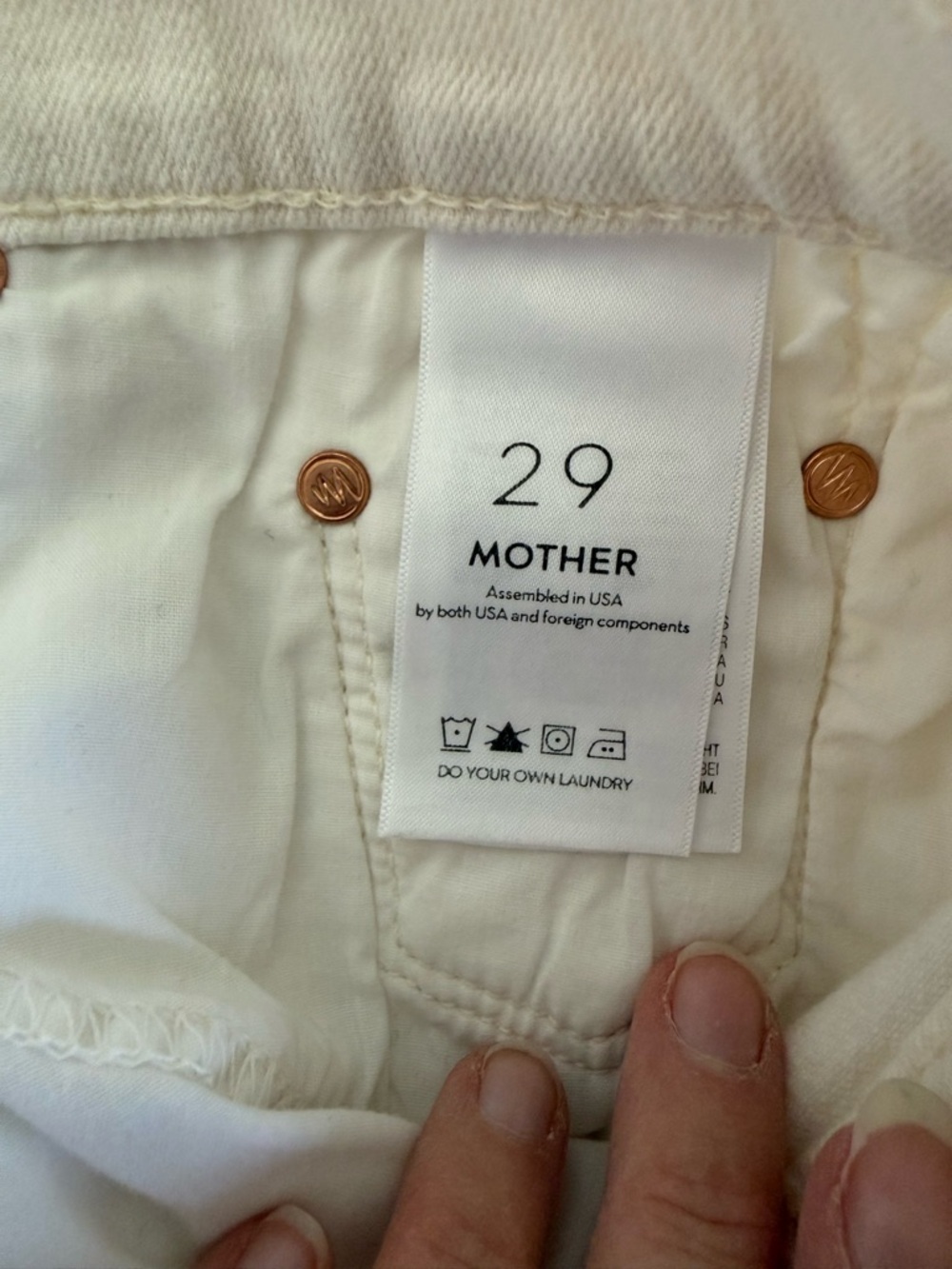 MOTHER The Sinner Short Fray Size 29 - Picture 6 of 11